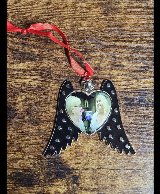 Colorful Wings Ornament