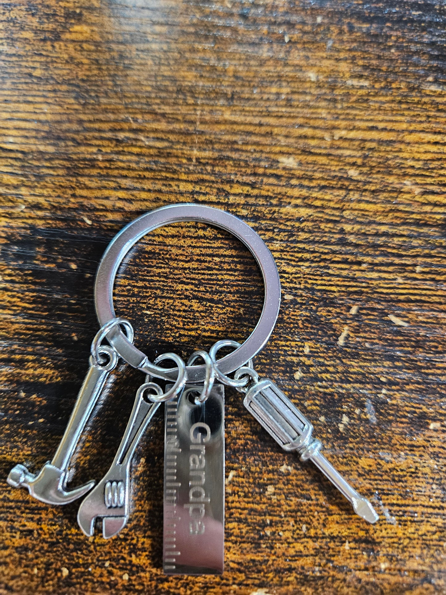 Tool Name Keychain