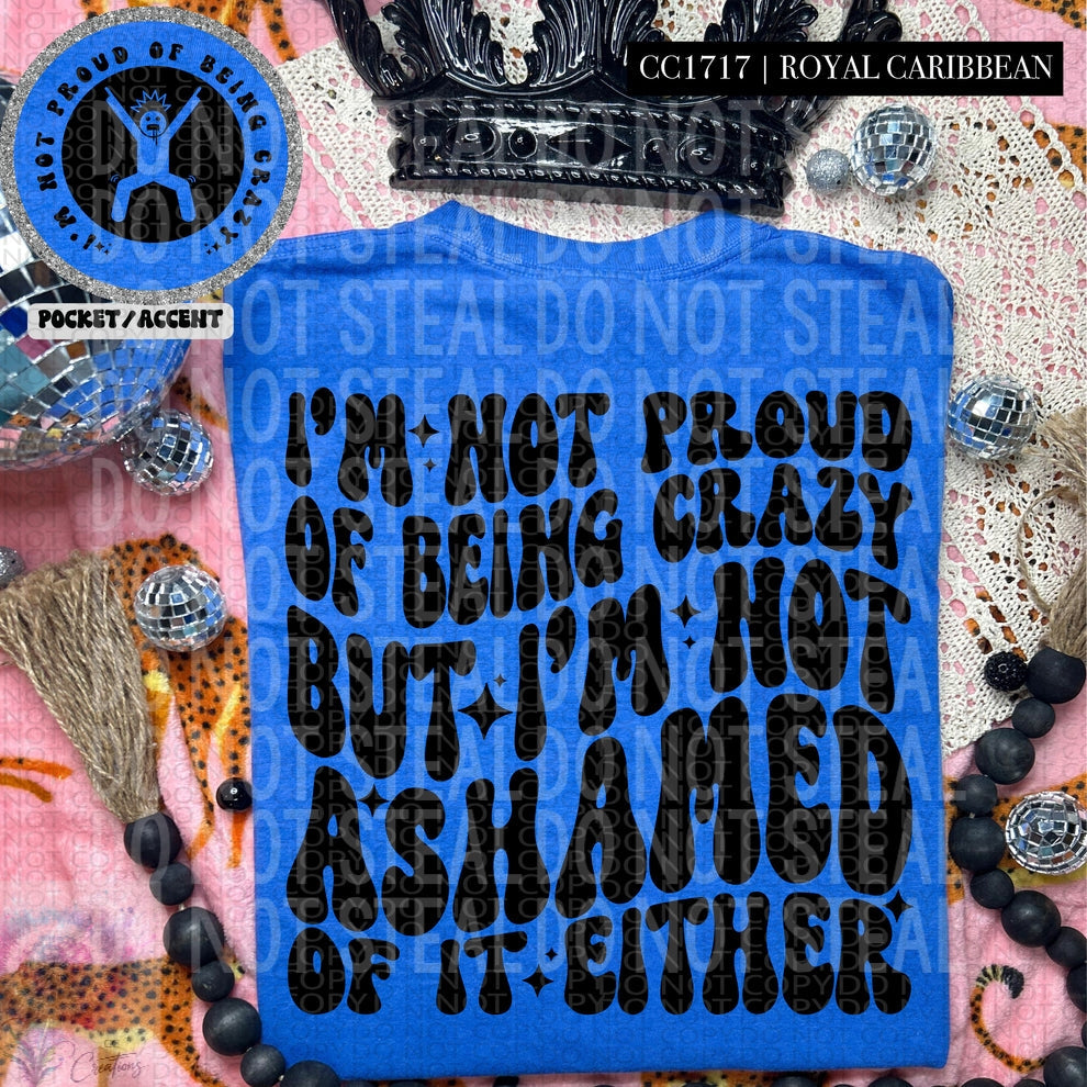 Not Proud of Crazy- Not Ashamed
