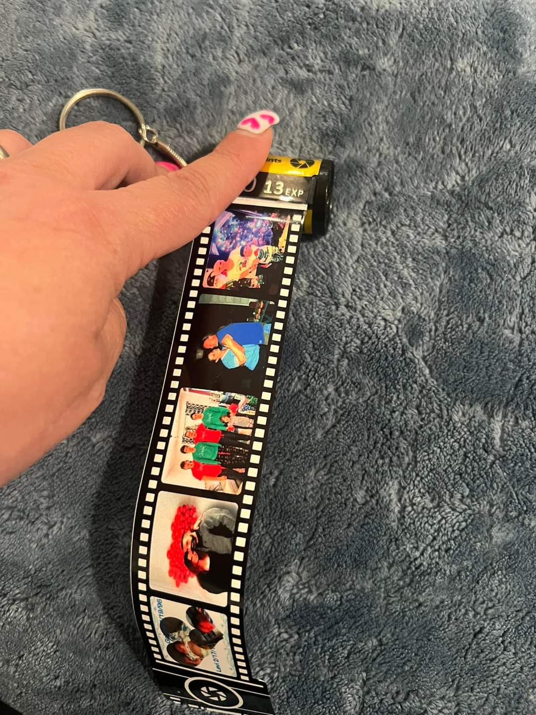 Old Film Keychain