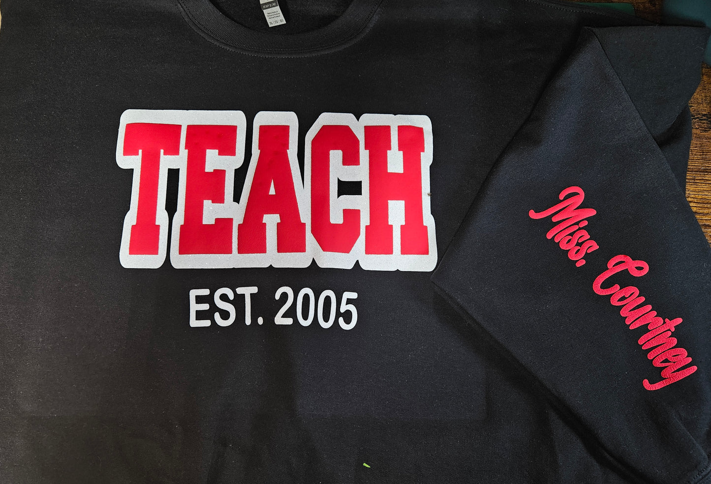 Teach Puff Sweatshirt