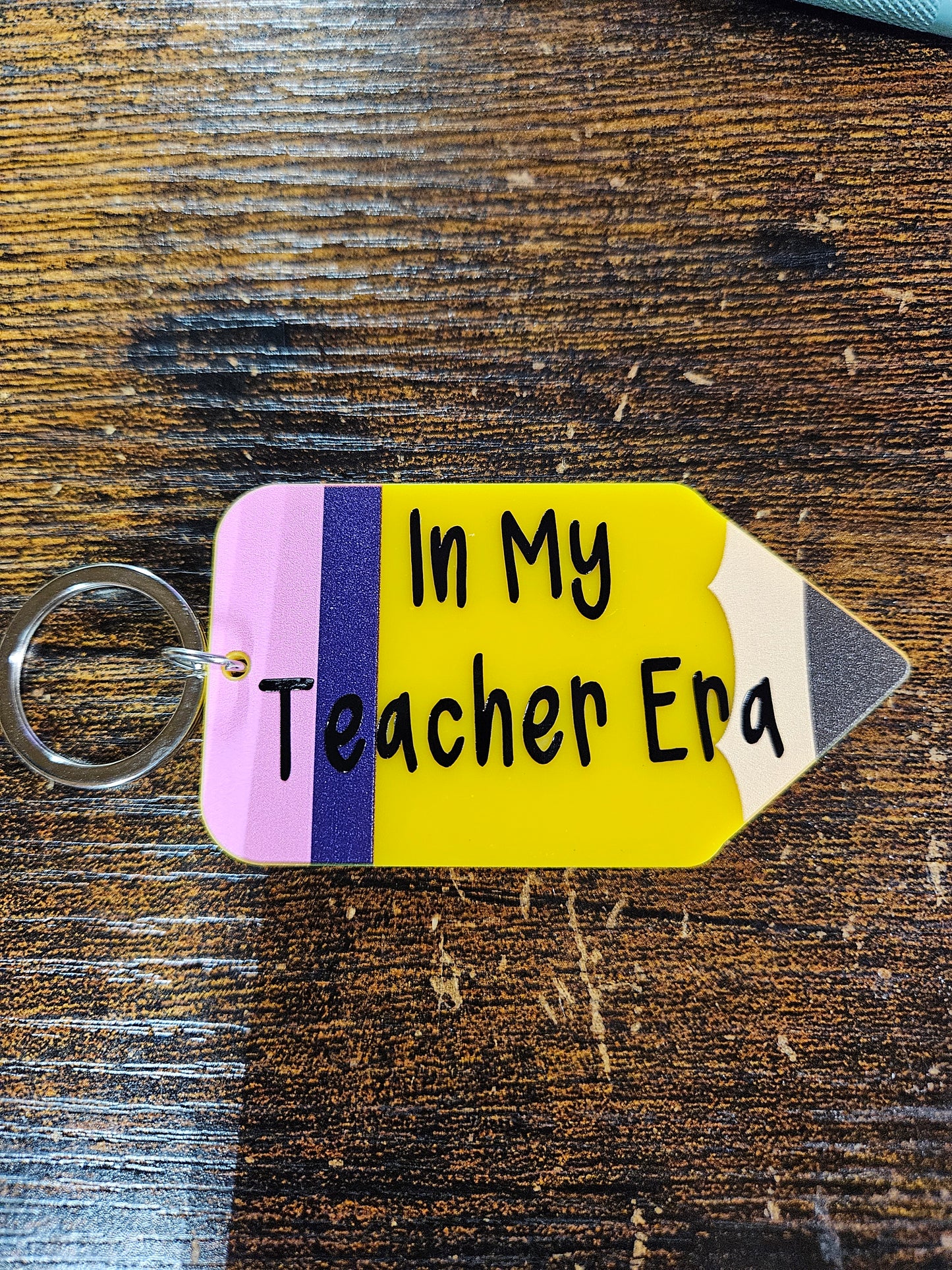 Flat Pencil Keychains