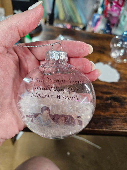 Christmas Tree Memory Ornaments