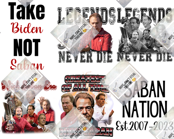 G.O.A.T Saban