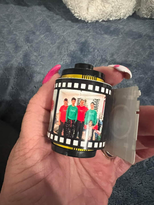 Old Film Keychain