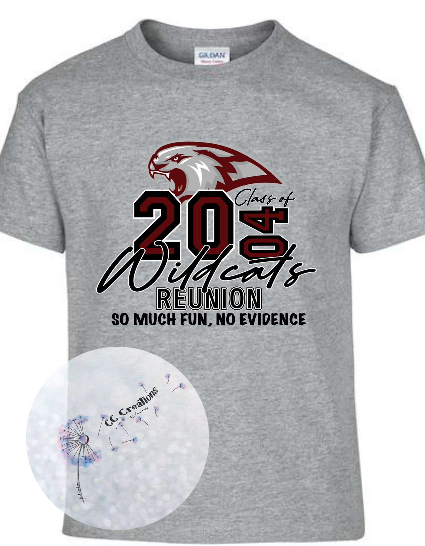 WCHS 20 Yr Reunion Shirts