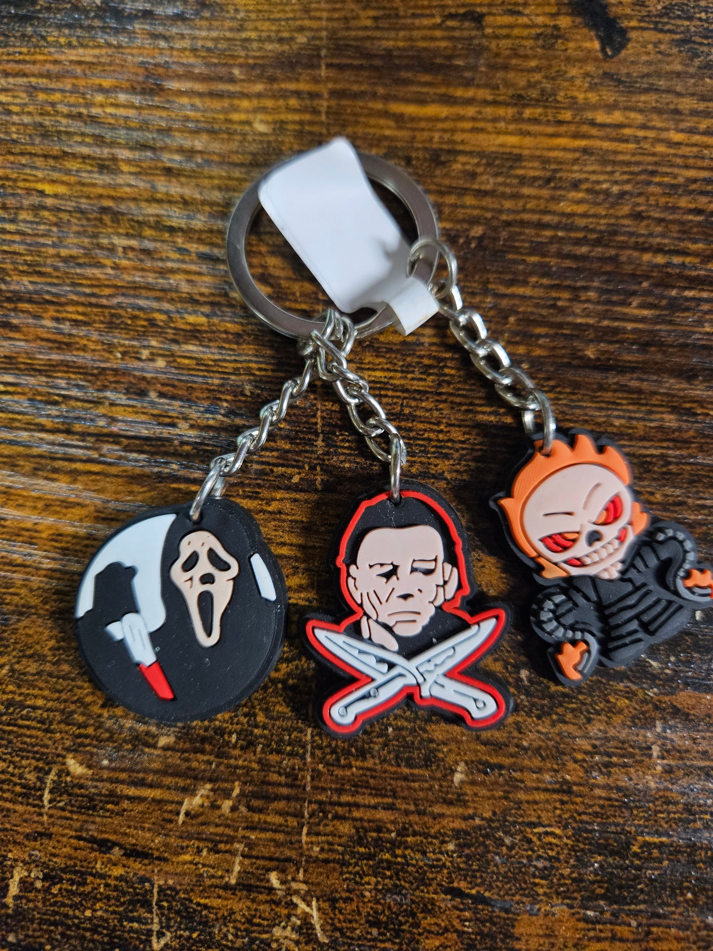 Horror Rubber Keychains