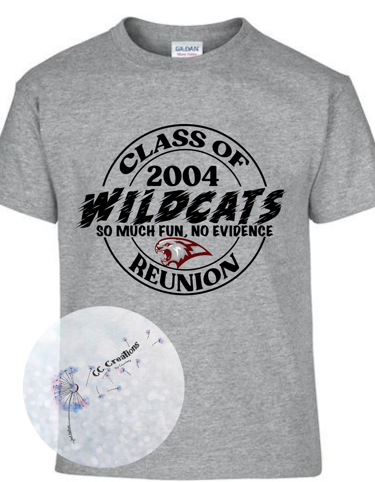 WCHS 20 Yr Reunion Shirts