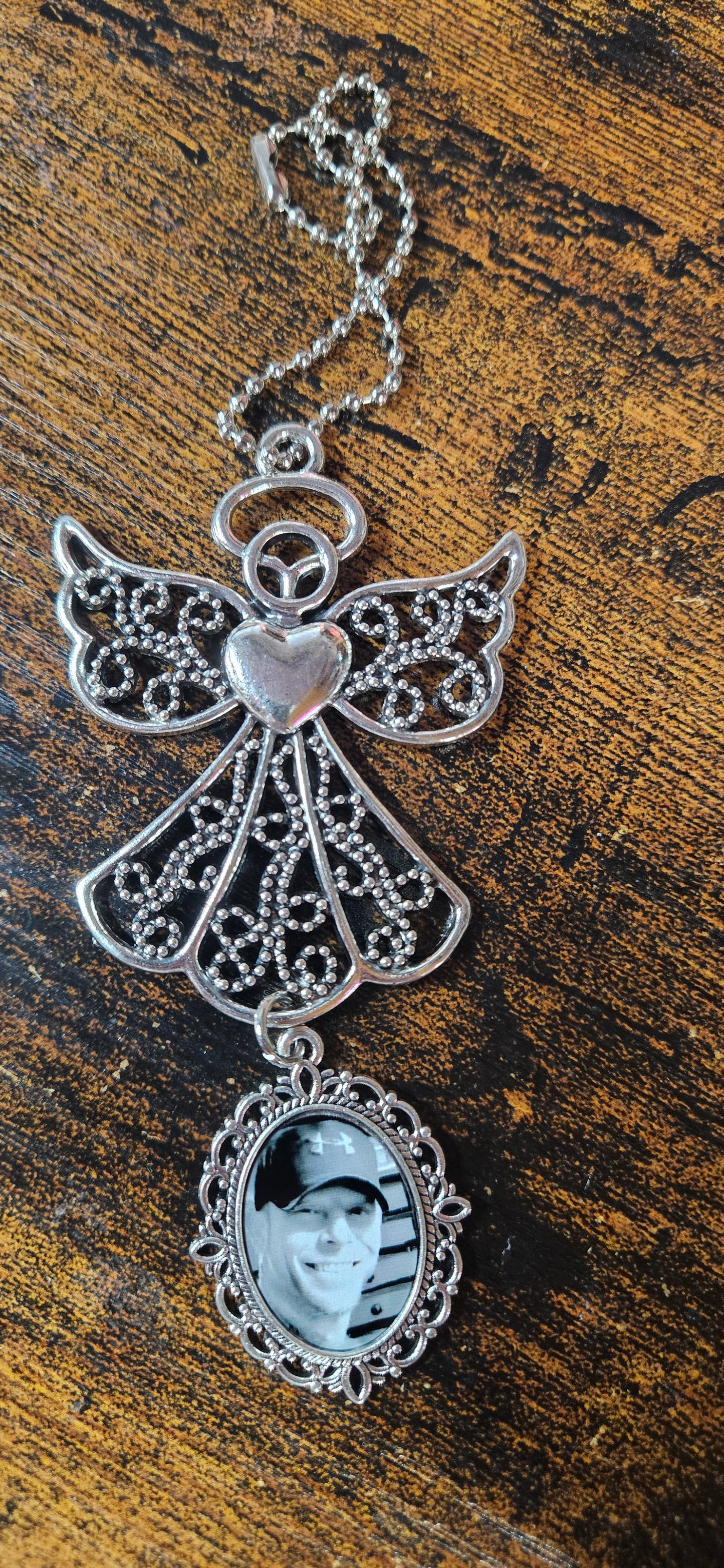 Heart Angel Memory Charm
