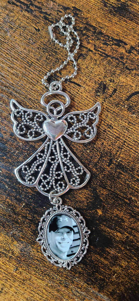 Heart Angel Memory Charm