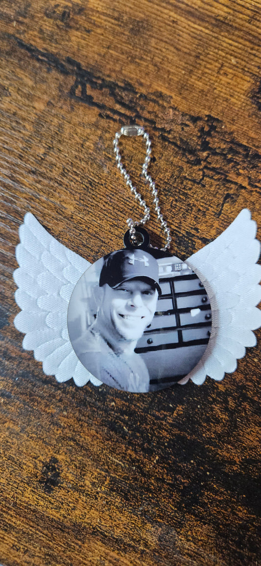 Soft Angel Wings Hanging Memory