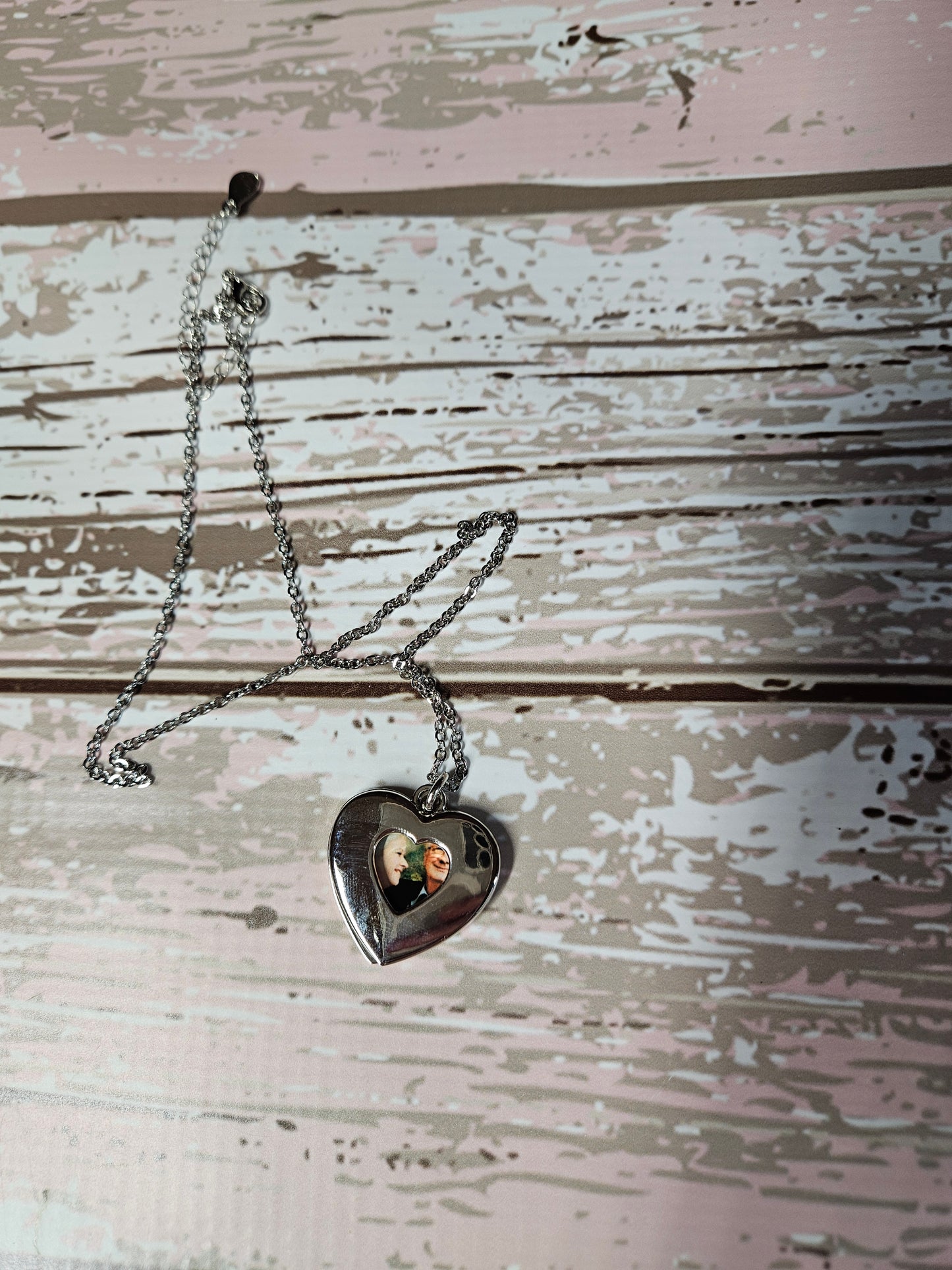 Heart Photo Necklace