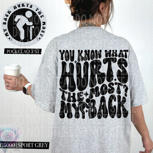 Hurts Most Back