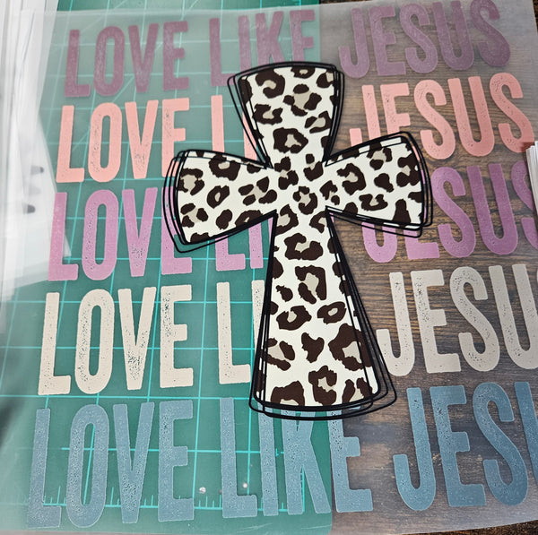 Love Like Jesus Cross