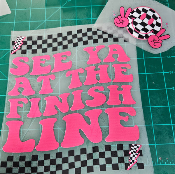Finish Line-Pink