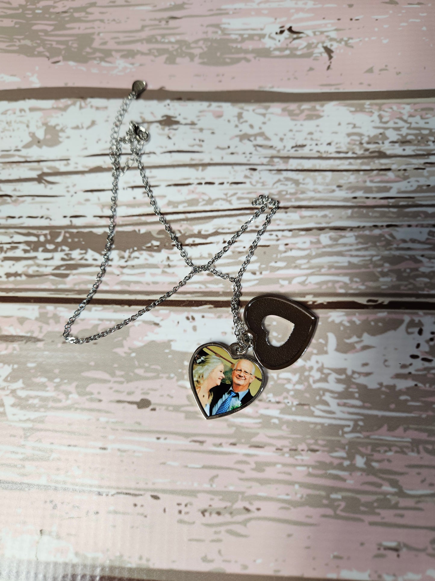 Heart Photo Necklace