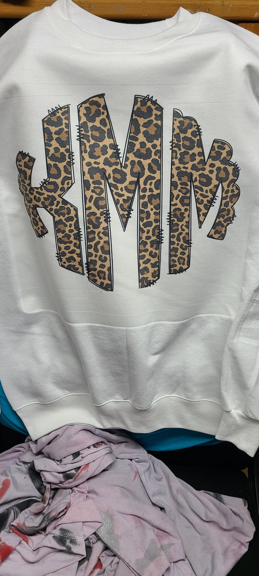 Fun Pattern Initial Shirts