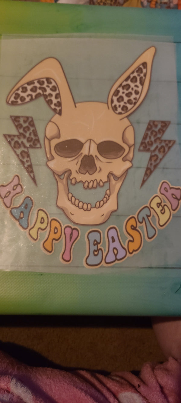 Happy Easter Skull