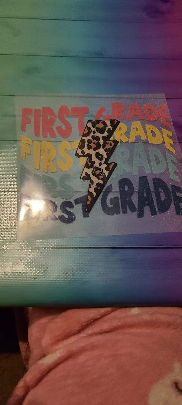 First Grade- Glitter-Kid