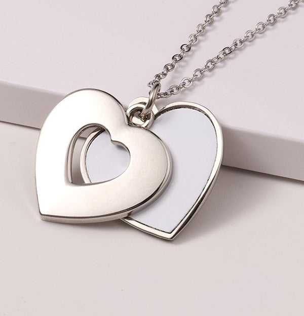 Heart Photo Necklace