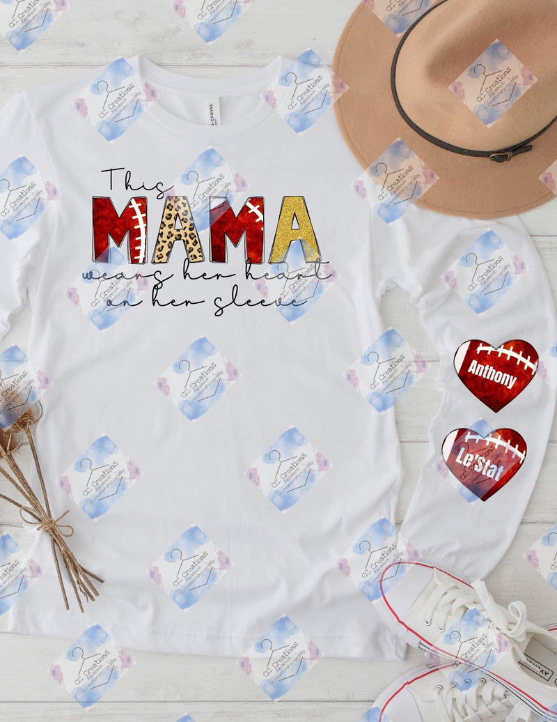 Mama Sleeve Football