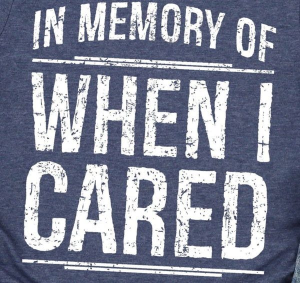 When I Cared