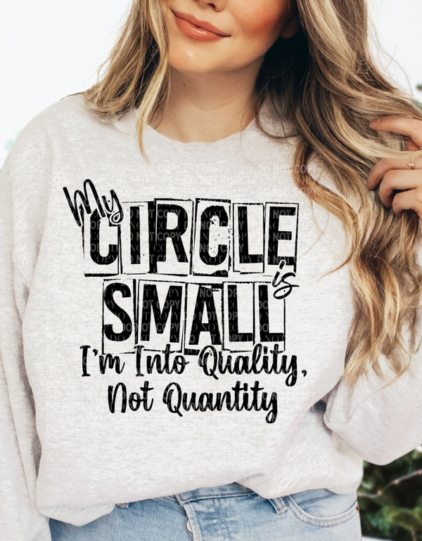 Circle is Small